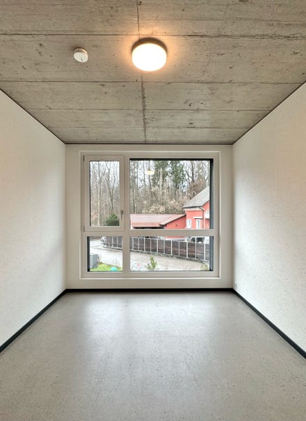 Notzimmer. Hansjörg Betschart Architektur ©.