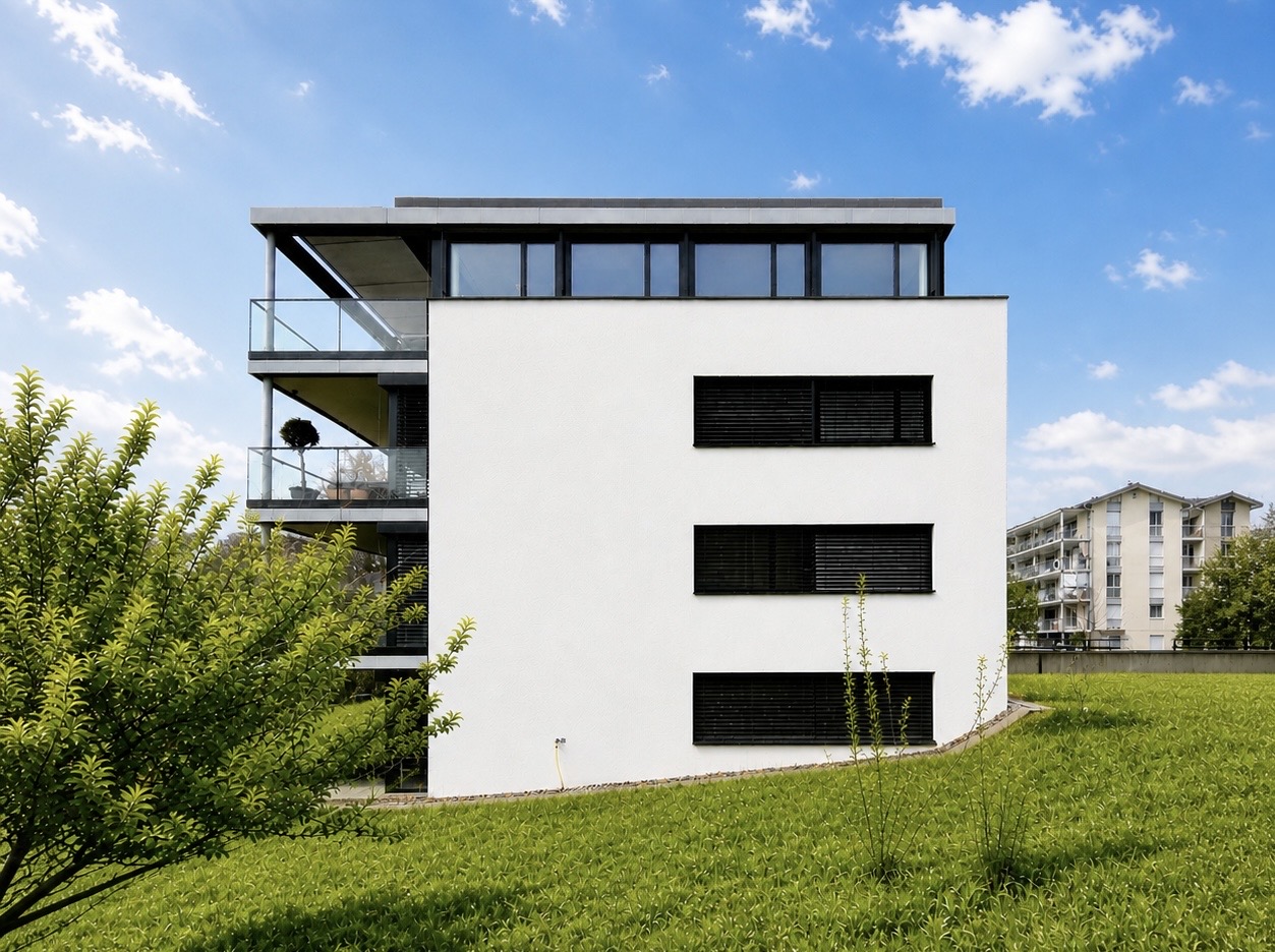 Hansjoerg Betschart Architektur | Mehrfamilienhaus Buelach | Terrasse